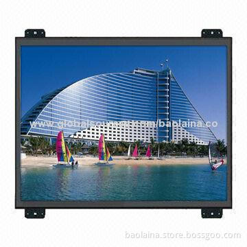 15-inch Open-frame LCD Monitor, Built-in VGA/BNC Input, Optional HDMI